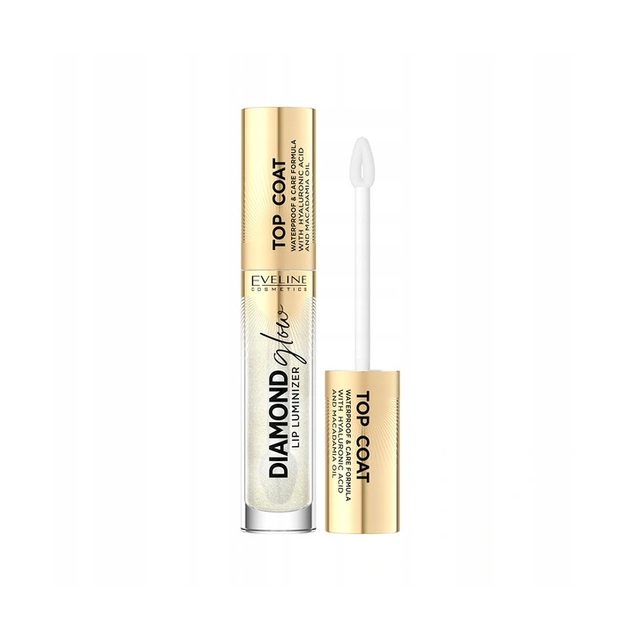 EVELINE Diamond Glow Lip Luminizer błyszczyk do ust 12 Top Coat 4.5ml