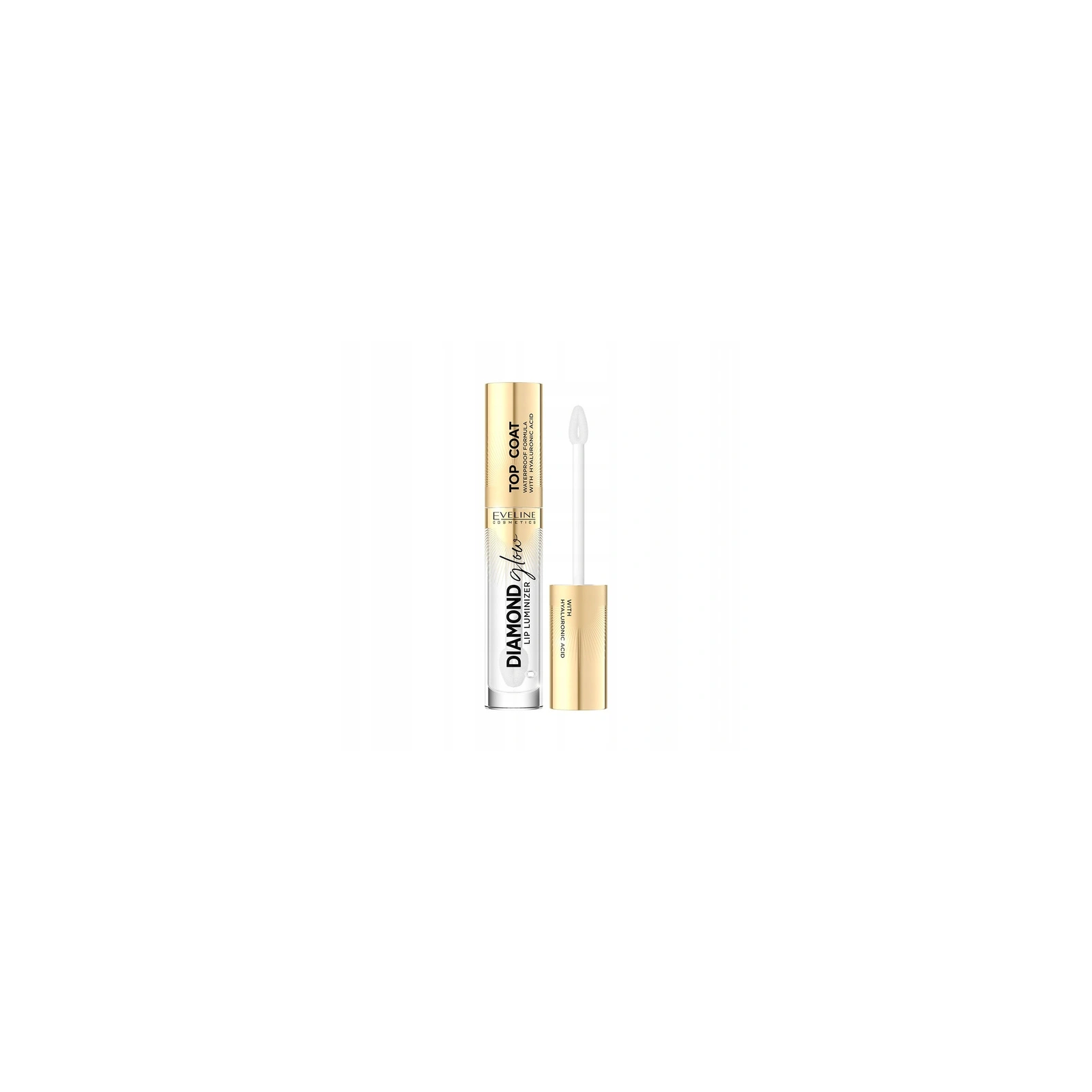 EVELINE Diamond Glow Lip Luminizer błyszczyk do ust 12 Top Coat 4.5ml