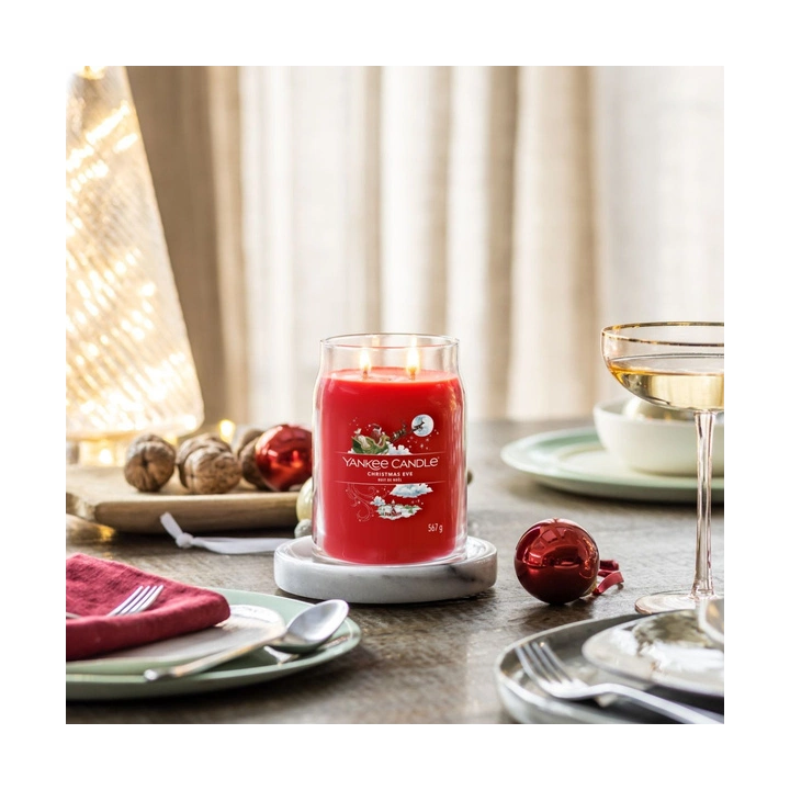 YANKEE CANDLE Christmas Eve świeca zapachowa Signature duża 567g