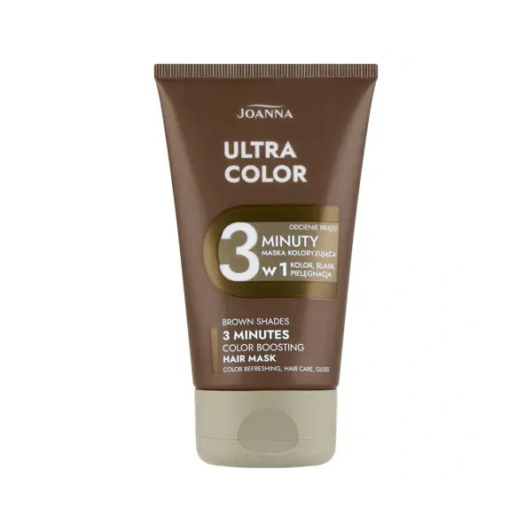 JOANNA Ultra Color 3 min koloryzująca odżywka do włosów Odcienie bązu 100g