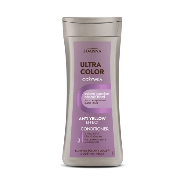 JOANNA Ultra Color odżywka do włosów barwiąca Srebrny odcień 200ml