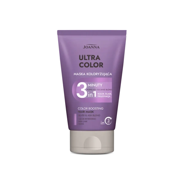 JOANNA Ultra Color 3 min koloryzująca odżywka do włosów Ssrebrne odcienie blond 100g