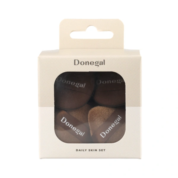 DONEGAL Daily Skin Set zestaw puszków i gąbek do makijażu 1szt