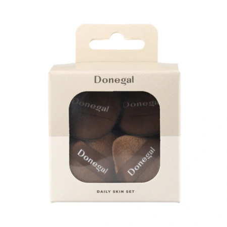DONEGAL Daily Skin Set zestaw puszków i gąbek do makijażu 1szt