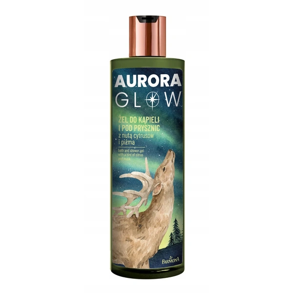 FARMONA Aurora Glow żel do kąpieli i pod prysznic z nutą cytrusów i piżma 400ml