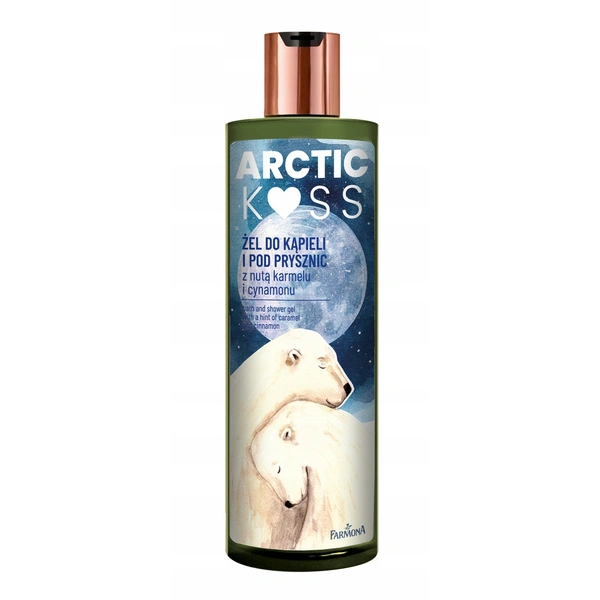 FARMONA Arctic Kiss żel do kąpieli i pod prysznic z nutą karmelu i cynamonu 400ml