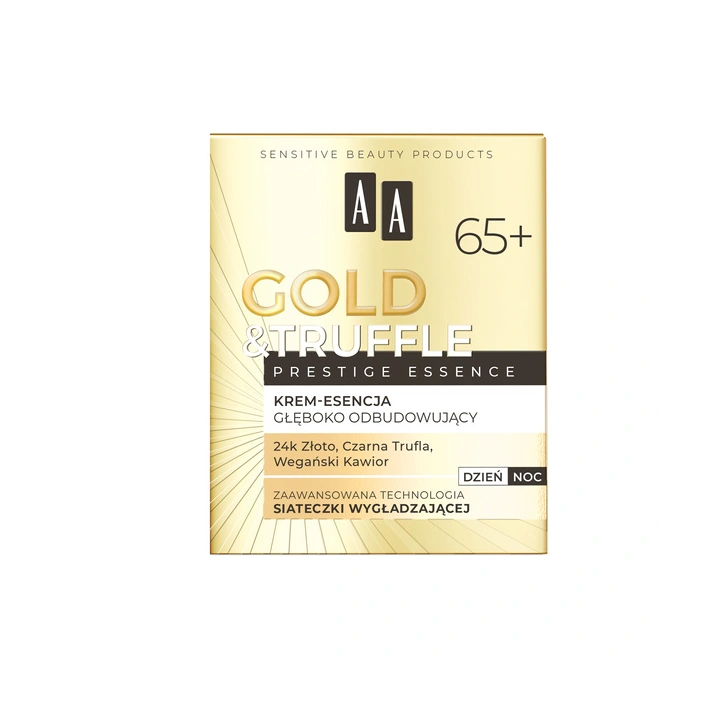 AA Gold & Truffle krem-esencja na dzień i noc 65+ 50ml