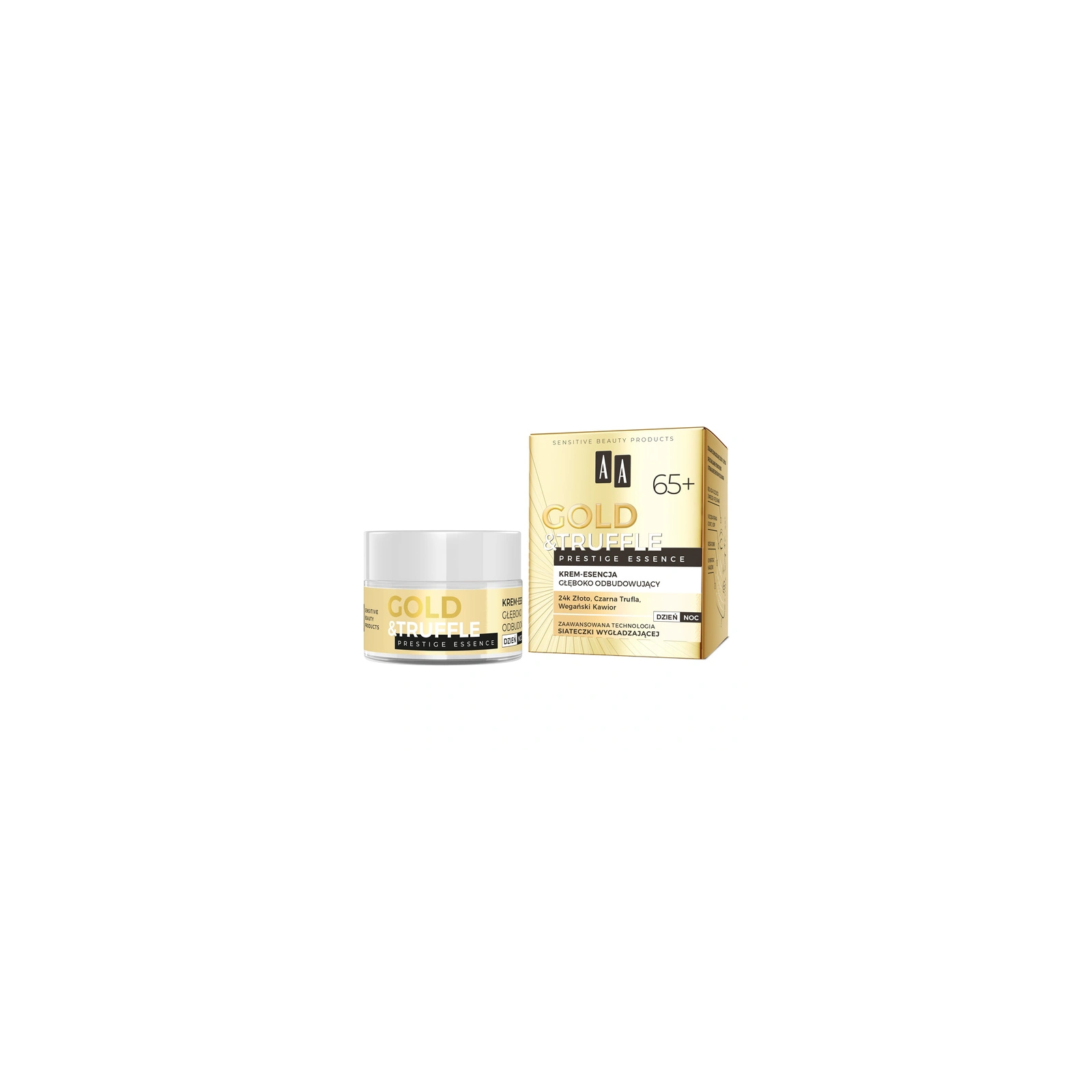 AA Gold & Truffle krem-esencja na dzień i noc 65+ 50ml