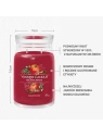 YANKEE CANDLE Red Apple Wreath świeca zapachowa Signature duża 567g