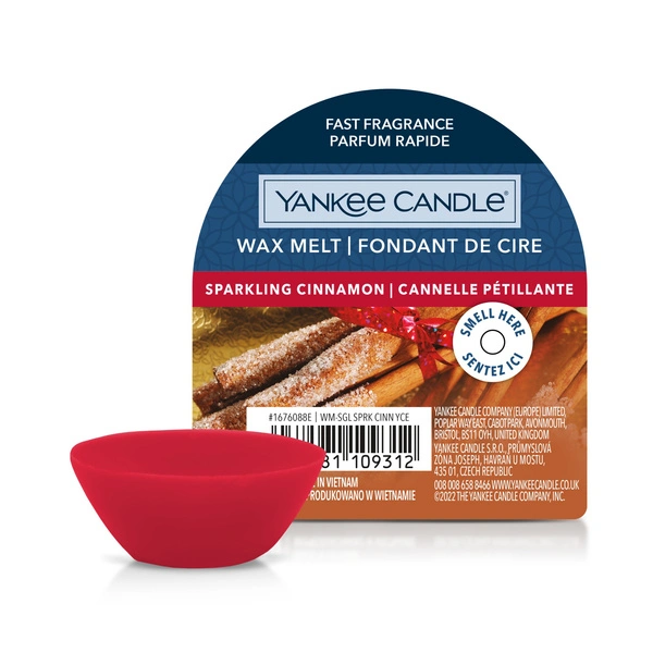YANKEE CANDLE Sparkling Cinnamon wosk zapachowy 22g