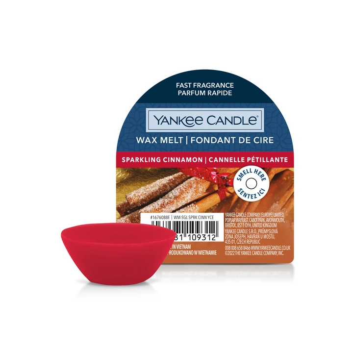YANKEE CANDLE Sparkling Cinnamon wosk zapachowy 22g