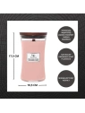 WOODWICK PlusWick duża świeca w słoiku PRESSED BLOOMS & PATCHOULI 609,5g