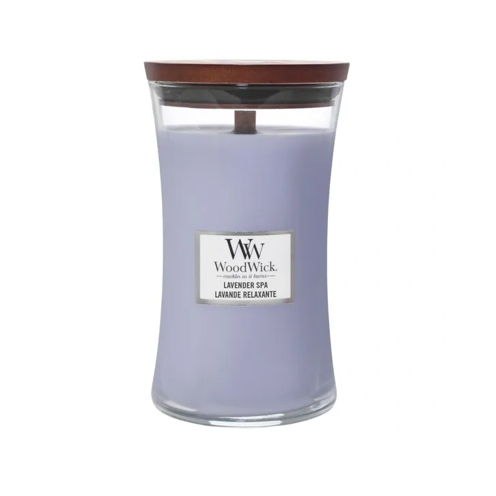 WOODWICK PlusWick duża świeca w słoiku LAVENDER SPA 609,5g