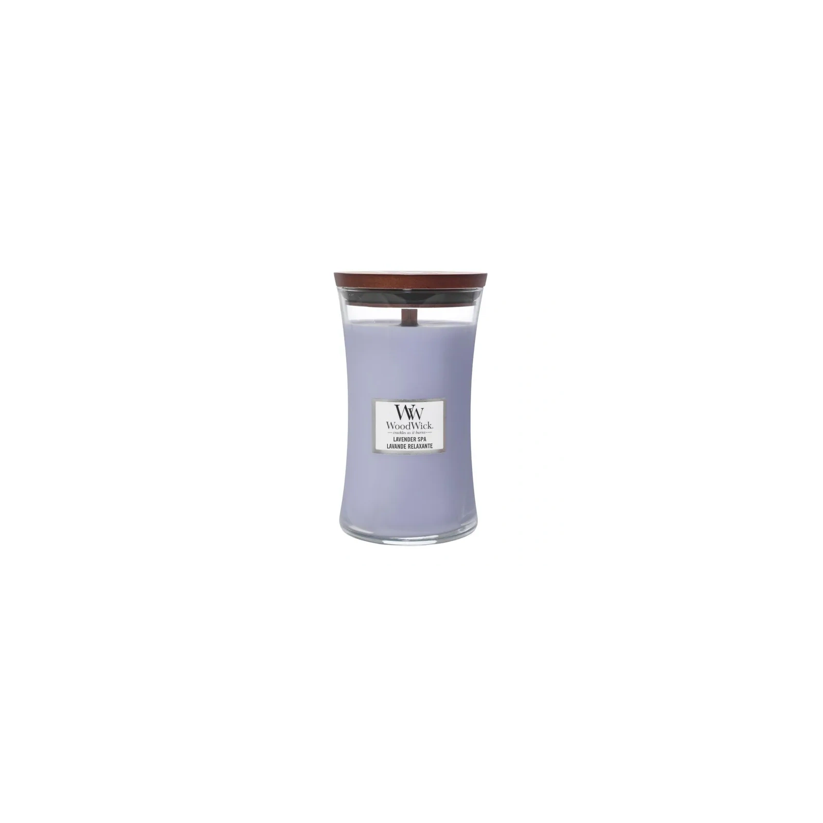 WOODWICK PlusWick duża świeca w słoiku LAVENDER SPA 609,5g