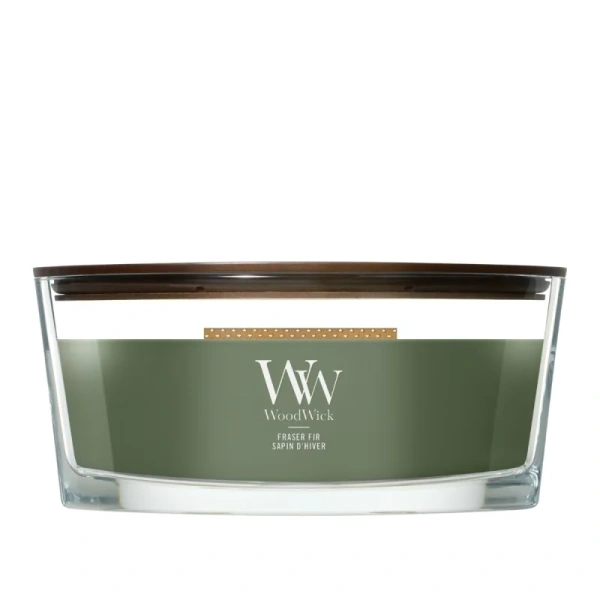 WOODWICK Frasier Fir świeca zapachowa elipsa 453g