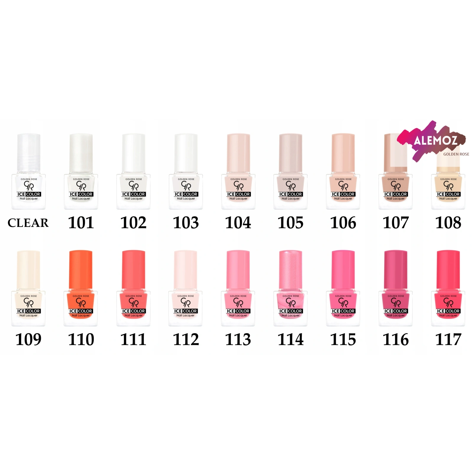 Golden Rose Ice Color mini lakier do paznokci 236 6ml