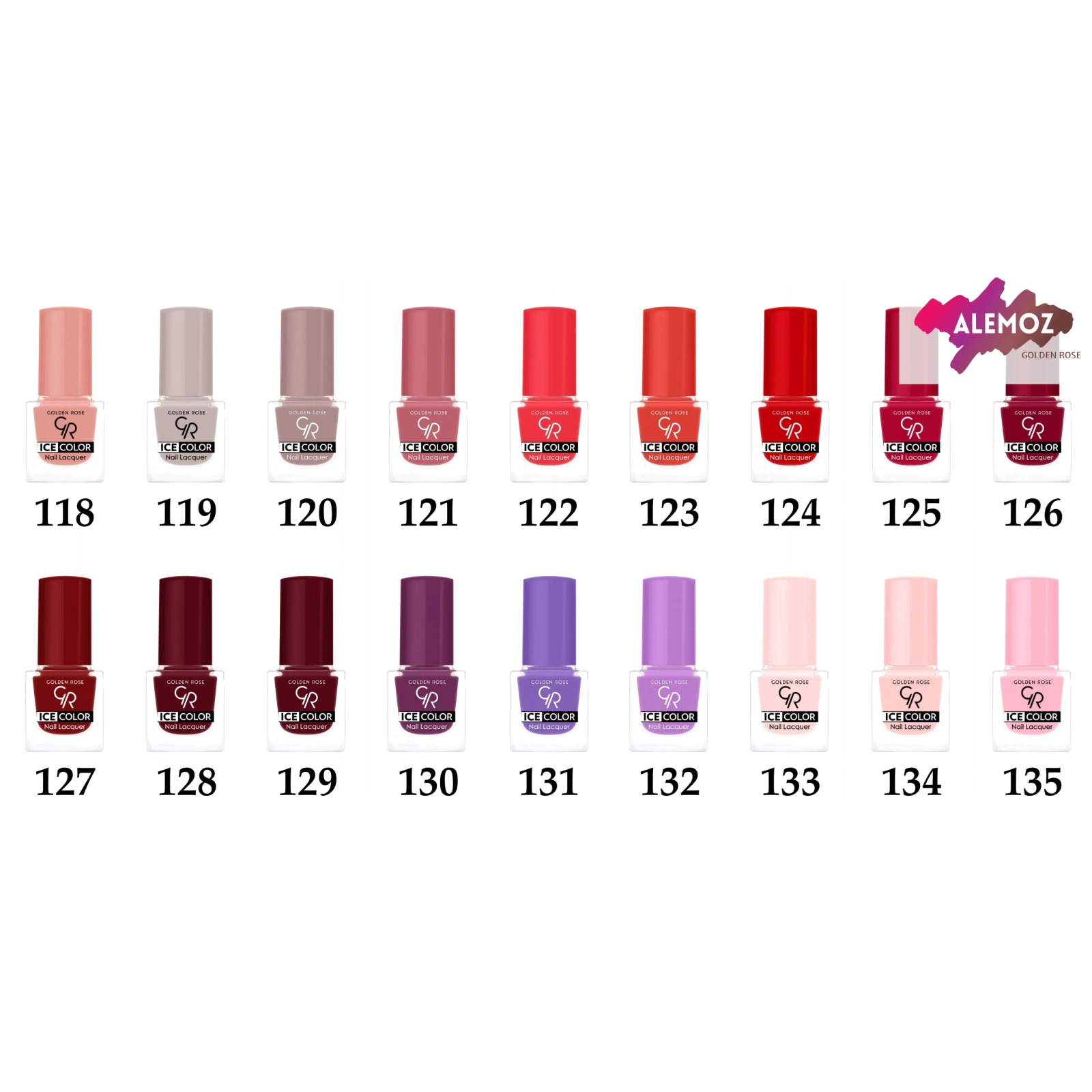 Golden Rose Ice Color mini lakier do paznokci 236 6ml