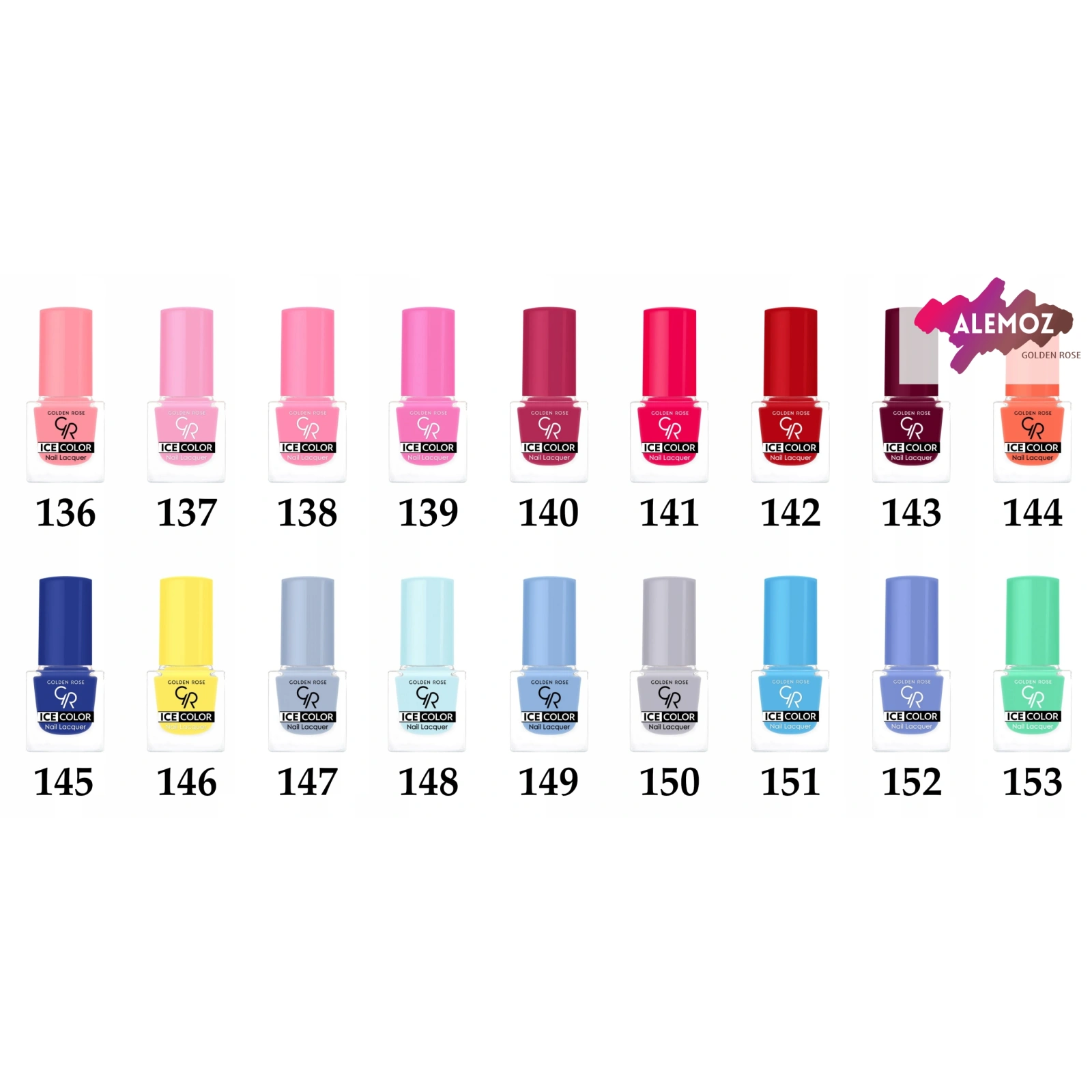 Golden Rose Ice Color mini lakier do paznokci 236 6ml