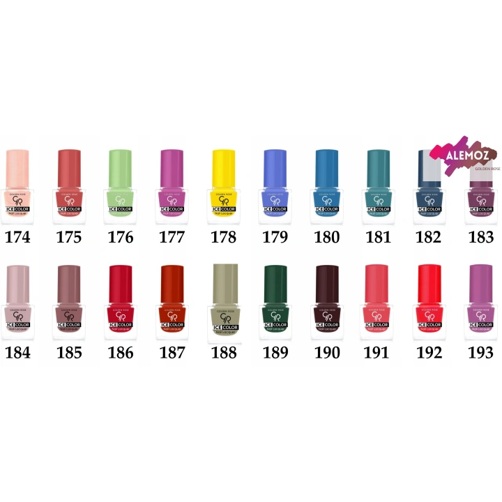 Golden Rose Ice Color mini lakier do paznokci 236 6ml