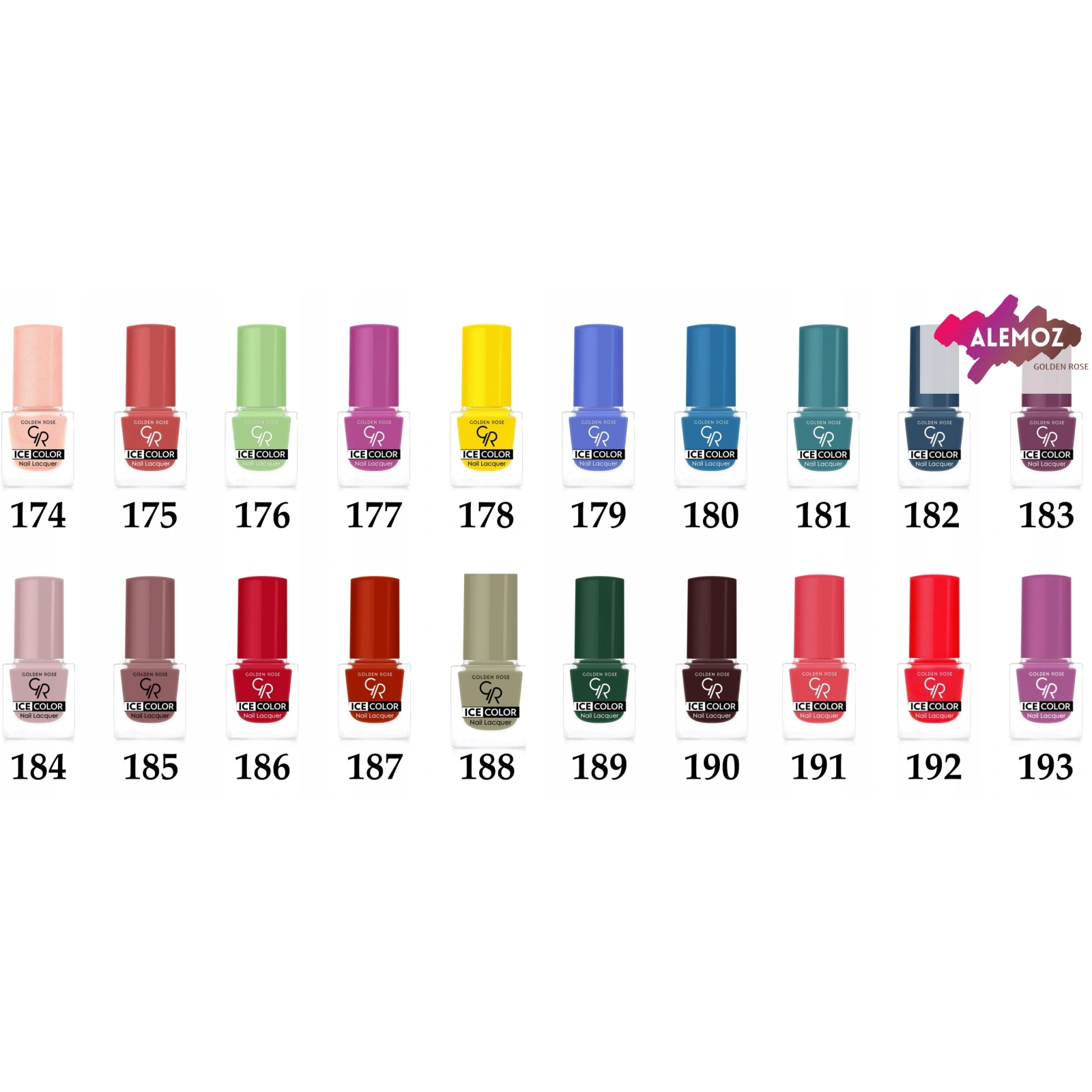 Golden Rose Ice Color mini lakier do paznokci 236 6ml