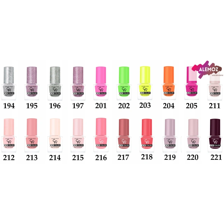 Golden Rose Ice Color mini lakier do paznokci 236 6ml