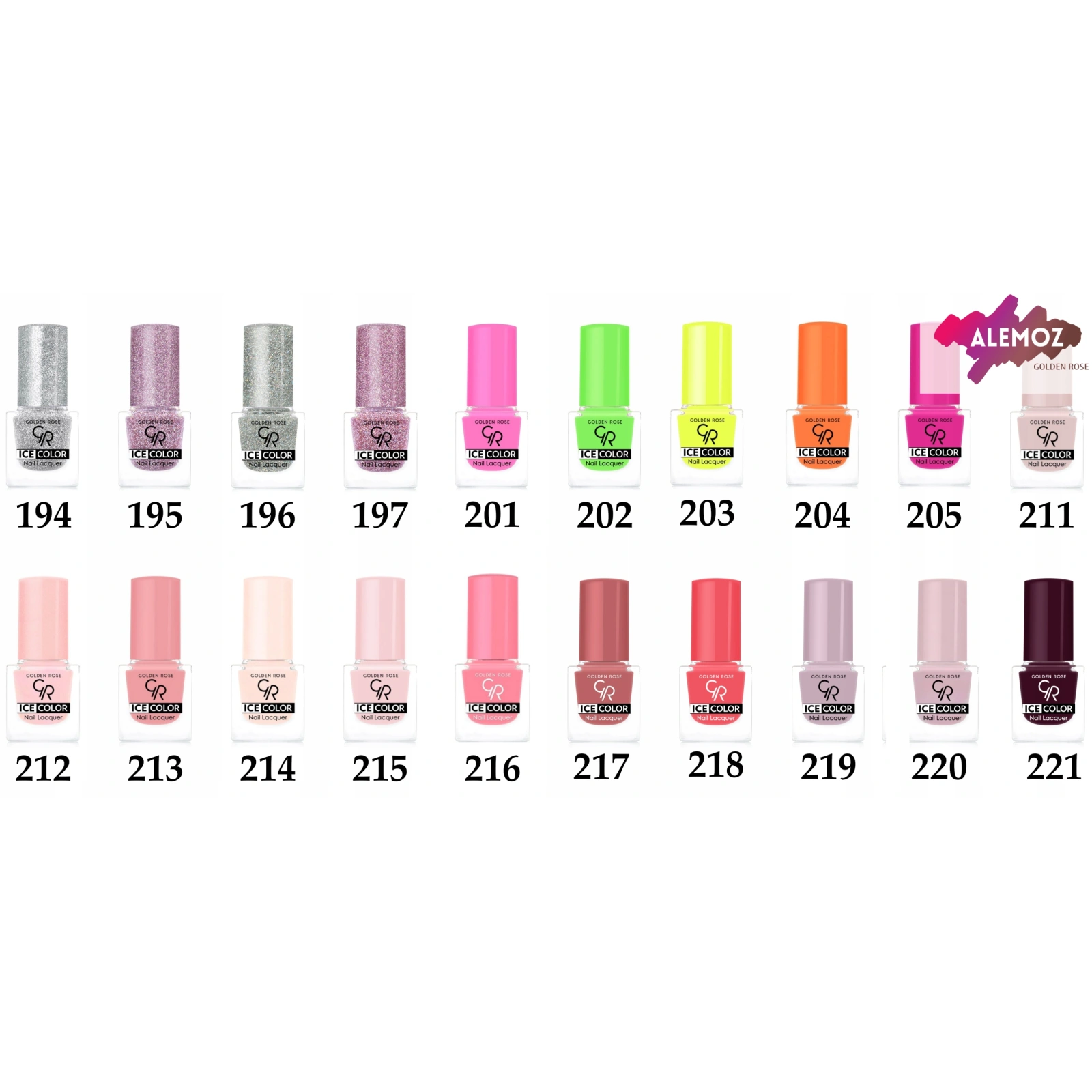 Golden Rose Ice Color mini lakier do paznokci 236 6ml