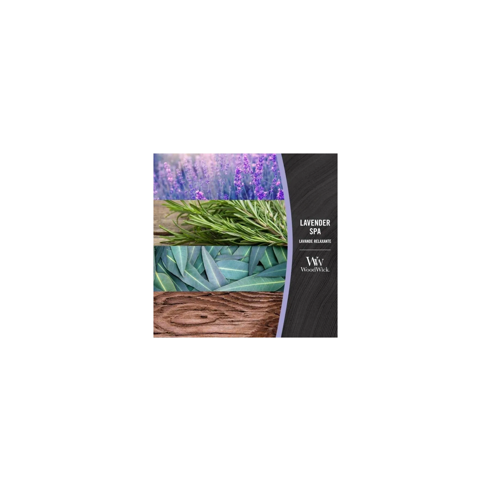 WOODWICK PlusWick duża świeca w słoiku LAVENDER SPA 609,5g