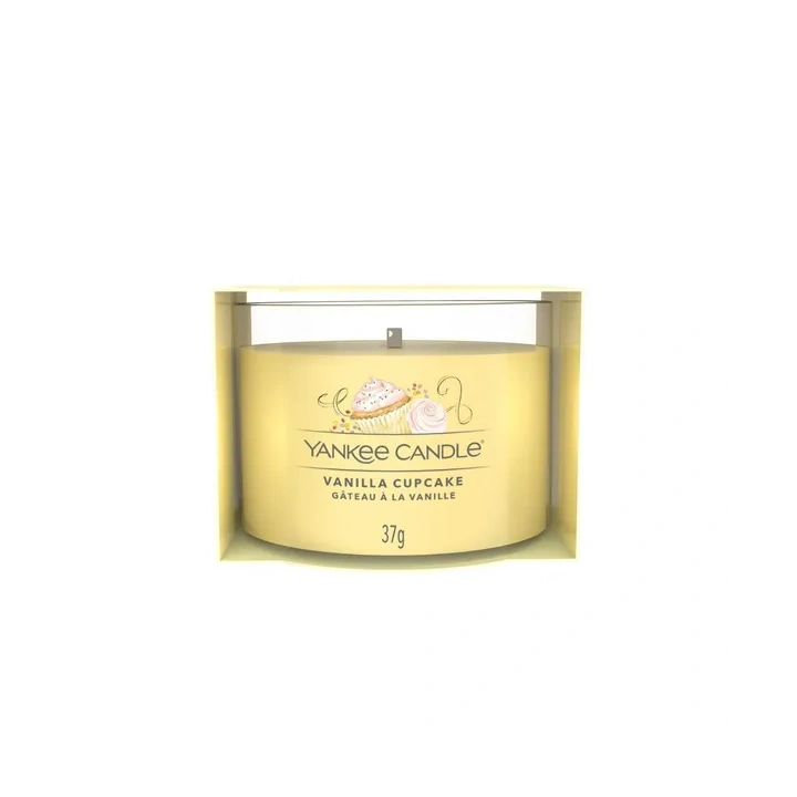 YANKEE CANDLE Signature Mini świeca w słoiku VANILLA CUPCAKE 37g
