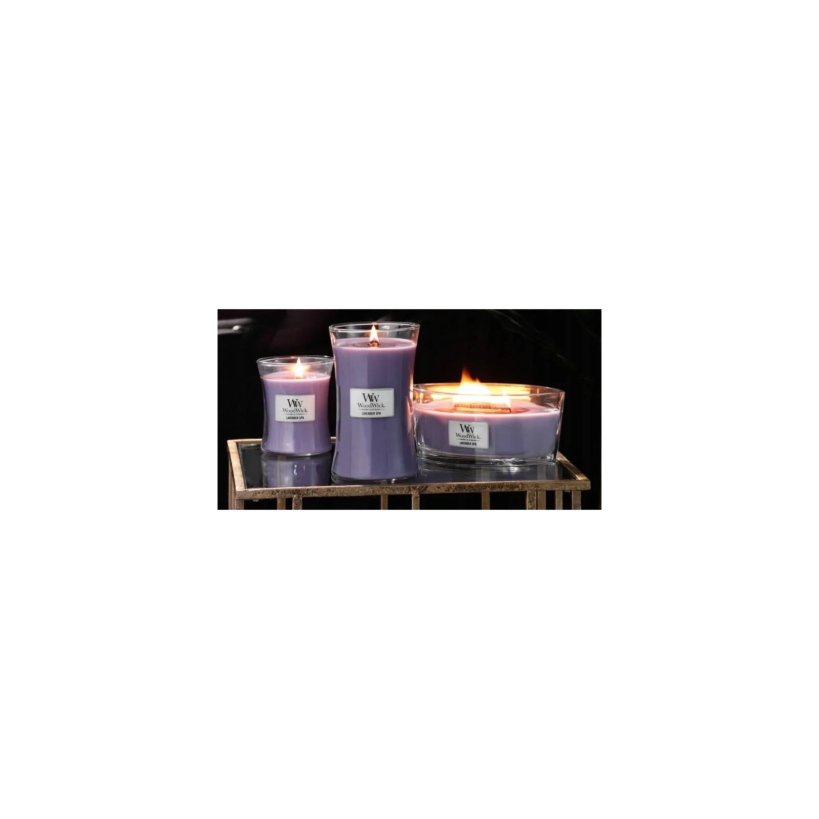 WOODWICK PlusWick duża świeca w słoiku LAVENDER SPA 609,5g