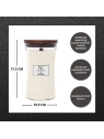 WOODWICK PlusWick duża świeca w słoiku LINEN 609,5g