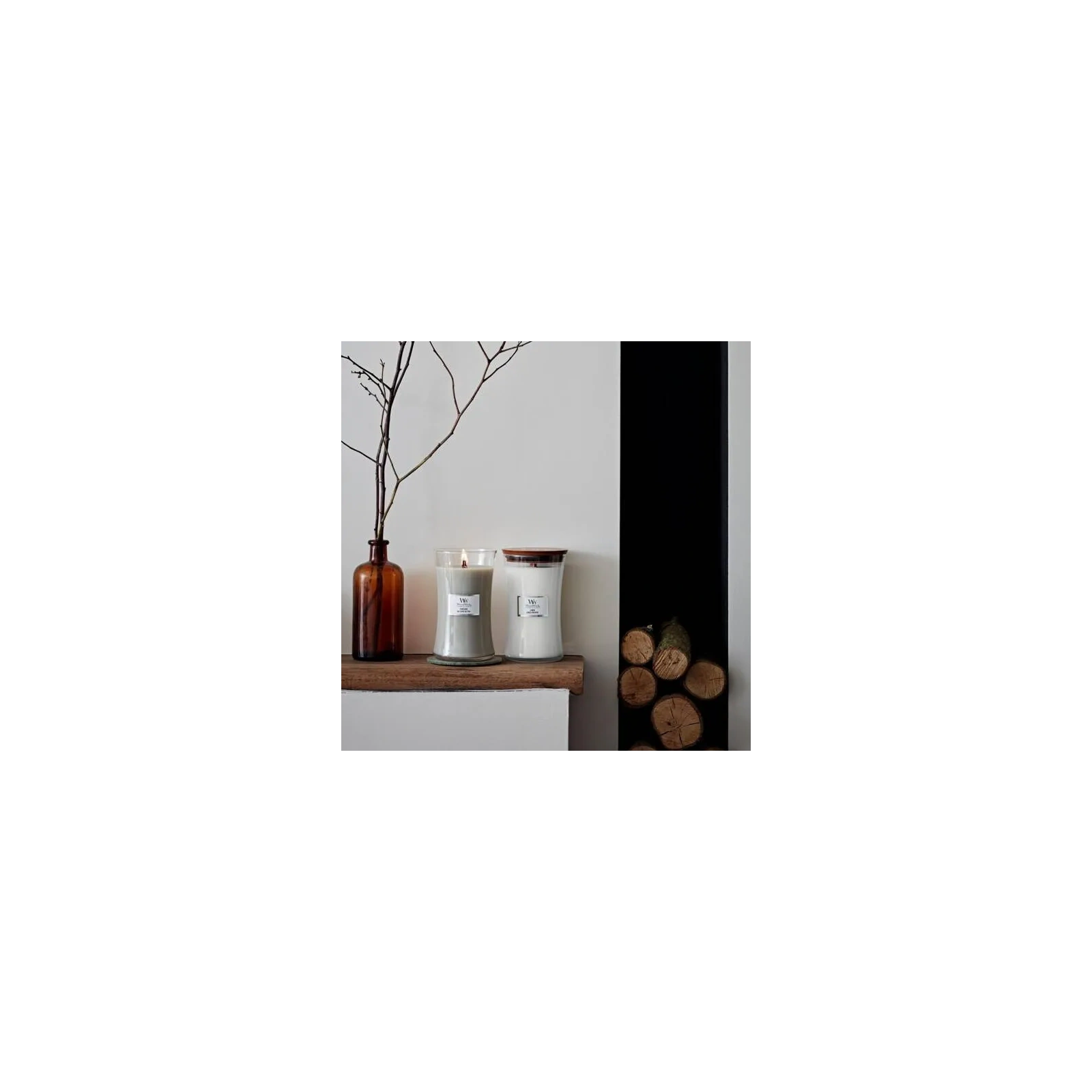 WOODWICK PlusWick duża świeca w słoiku LINEN 609,5g