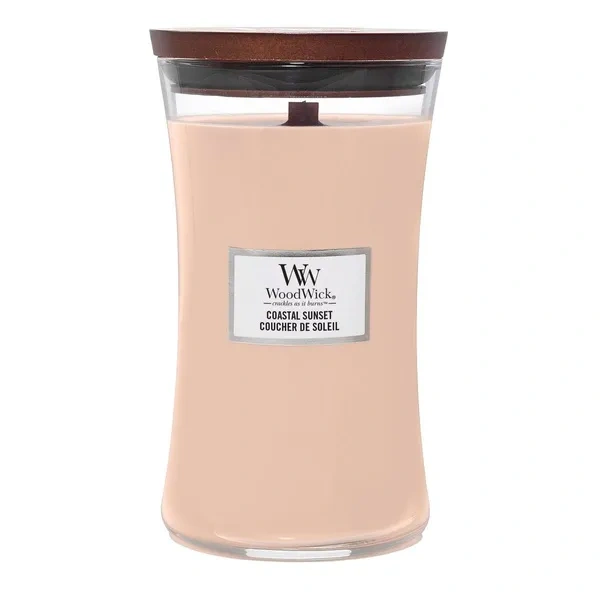 WOODWICK PlusWick duża świeca w słoiku COASTAL SUNSET 609,5g