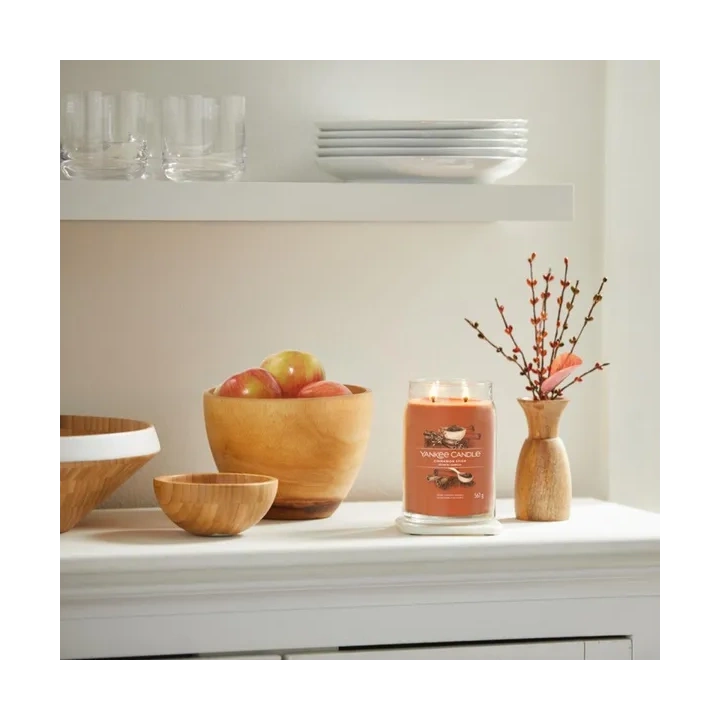 YANKEE CANDLE Signature Duża świeca w słoiku CINNAMON STICK 567g