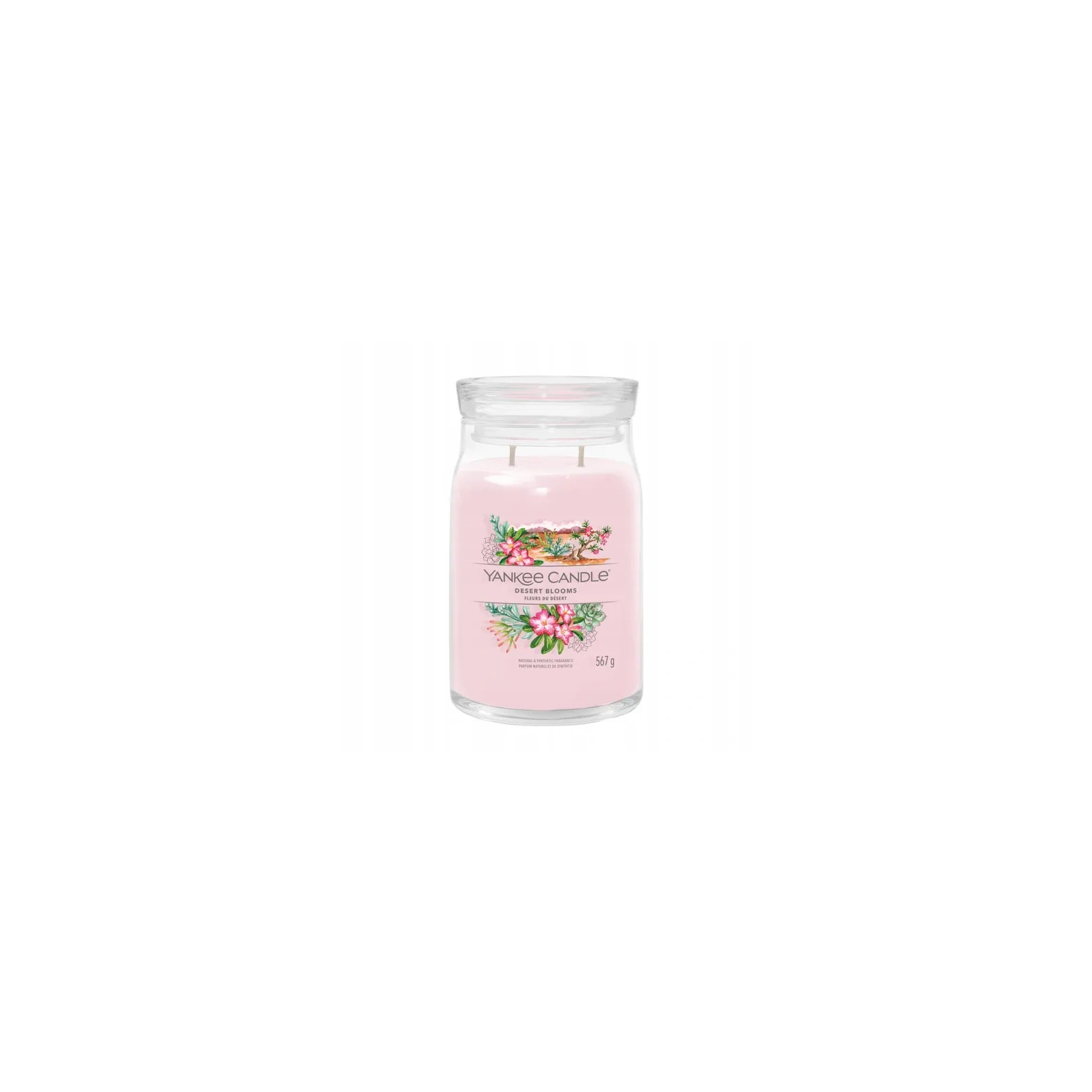 YANKEE CANDLE Signature Duża świeca w słoiku DESERT BLOOMS 567g 