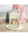 YANKEE CANDLE Home Inspiration Duża świeca w słoiku GLISTENING CHRISTMAS 538g