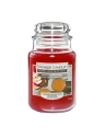 YANKEE CANDLE Home Inspiration Duża świeca w słoiku APPLE CINNAMON CIDER 538g