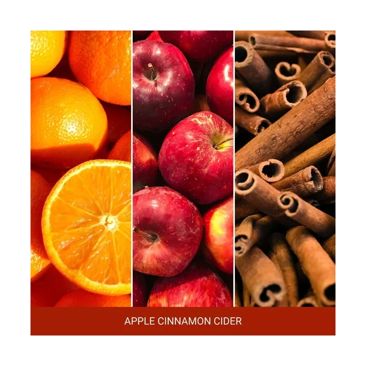 YANKEE CANDLE Home Inspiration Duża świeca w słoiku APPLE CINNAMON CIDER 538g