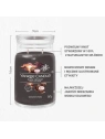 YANKEE CANDLE Signature Duża świeca w słoiku BLACK COCONUT 567g