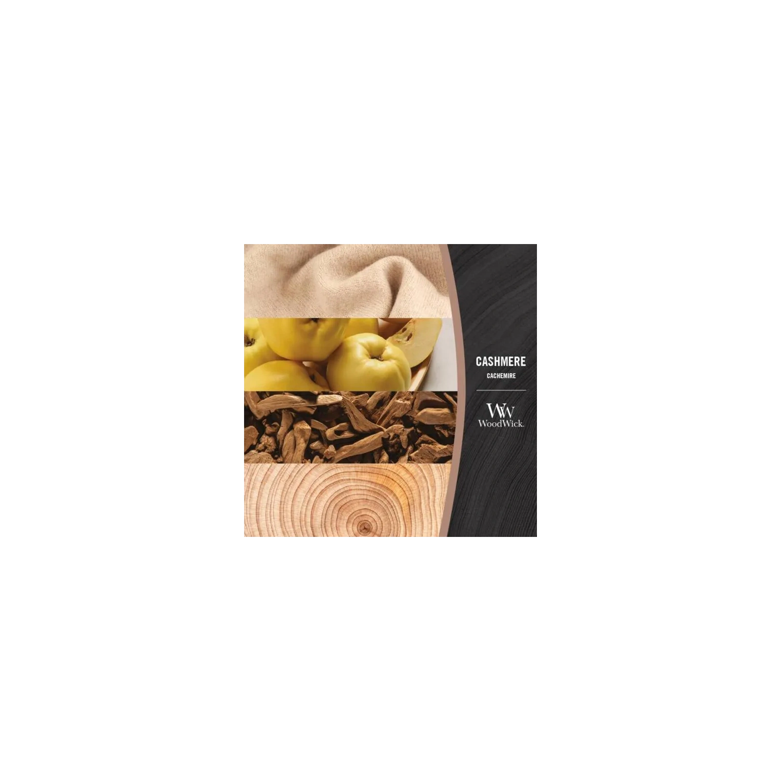 WOODWICK Core Hearthwick świeca w słoiku elipsa  CASHMERE 453,55g