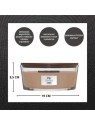 WOODWICK Core Hearthwick świeca w słoiku elipsa  CASHMERE 453,55g