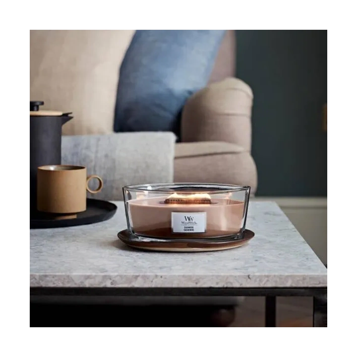 WOODWICK Core Hearthwick świeca w słoiku elipsa  CASHMERE 453,55g