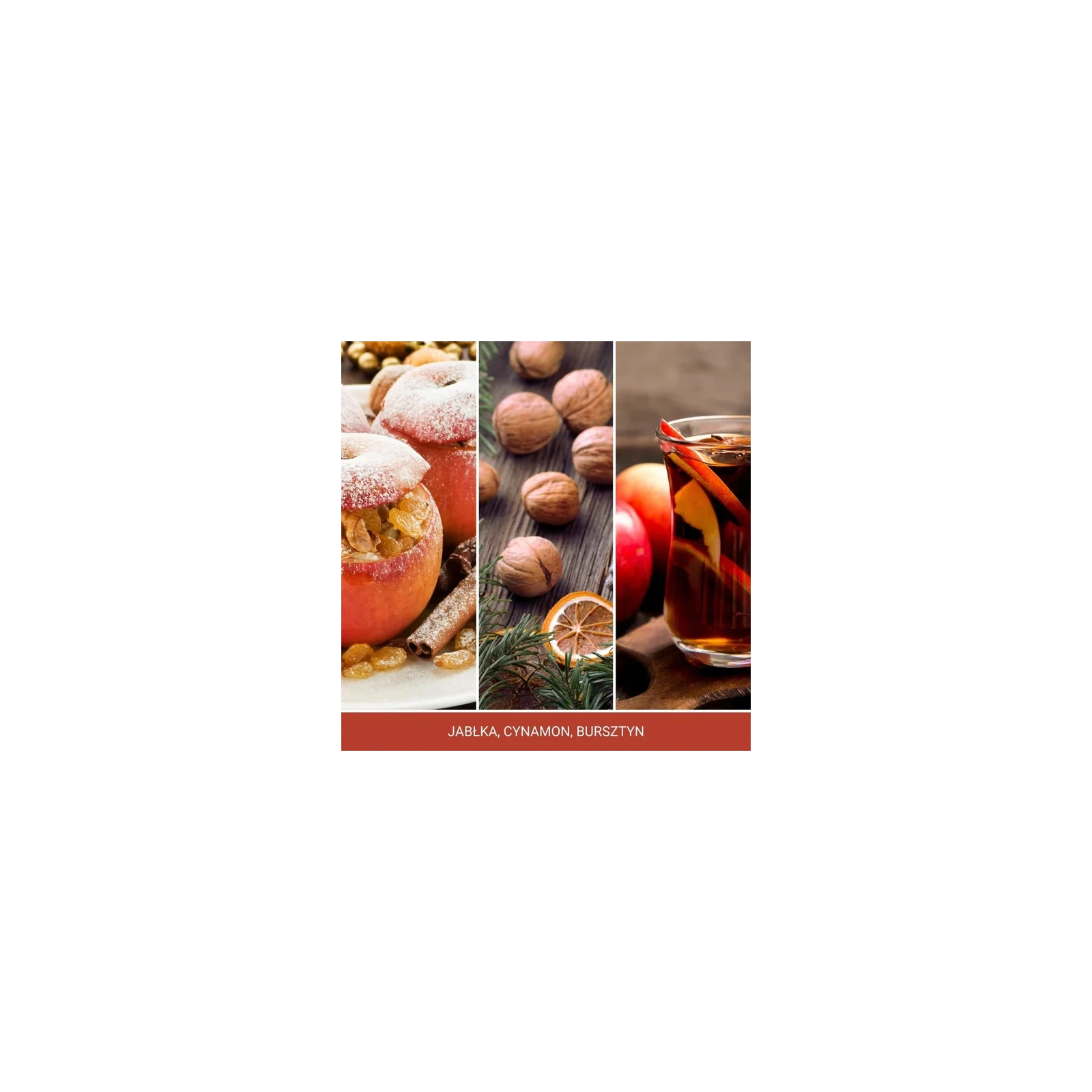 YANKEE CANDLE Signature Średnia świeca w słoiku RED APPLE WREATH 368g