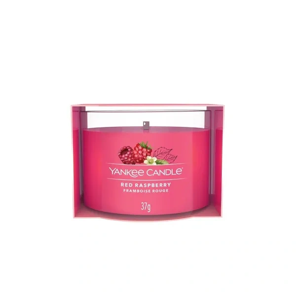 YANKEE CANDLE Signature Mini świeca w słoiku RED RASPBERRY 37g