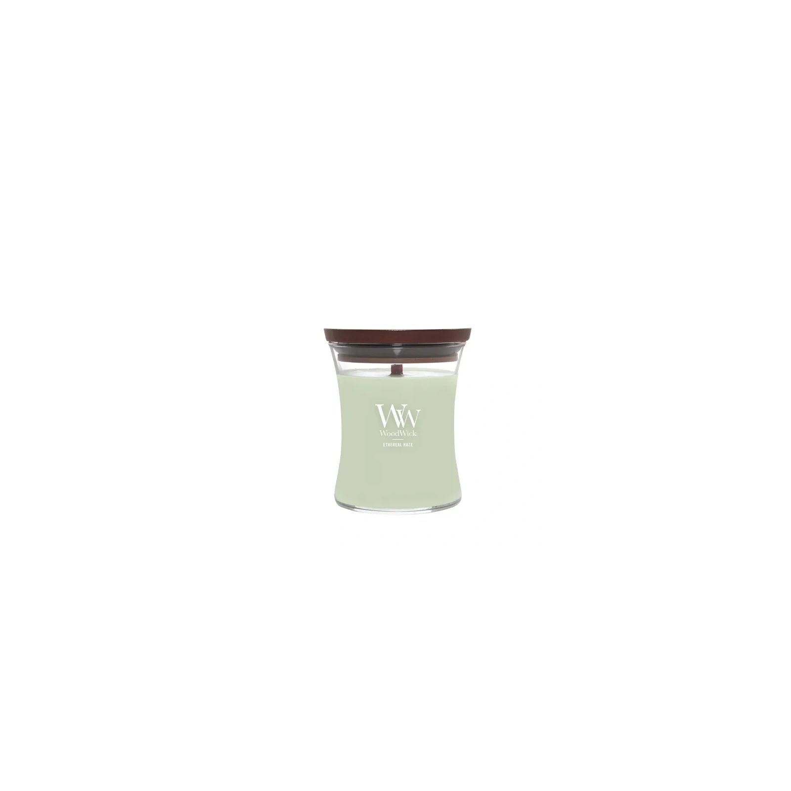 WOODWICK Pluswick średnia świeca w słoiku ETHEREAL HAZE 275g