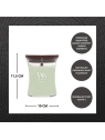 WOODWICK Pluswick średnia świeca w słoiku ETHEREAL HAZE 275g