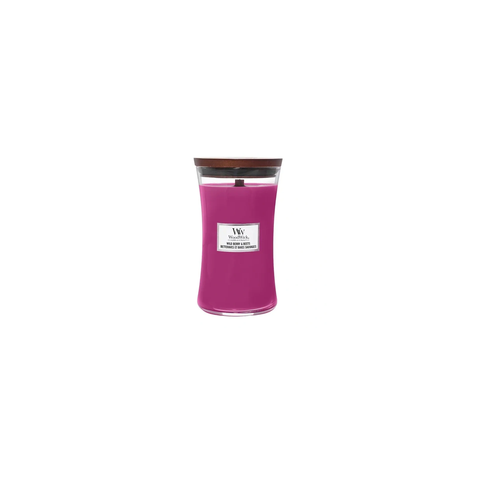 WOODWICK Pluswick duża świeca w słoiku WILD BERRY & BEETS 609,5g