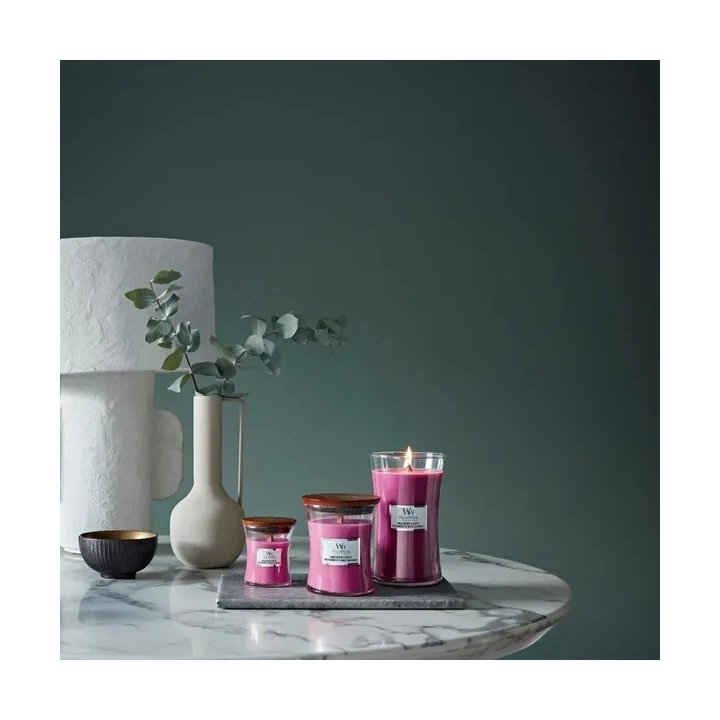 WOODWICK Pluswick duża świeca w słoiku WILD BERRY & BEETS 609,5g