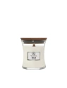 WOODWICK PlusWick mała świeca w słoiku WHITE TEAK  85g