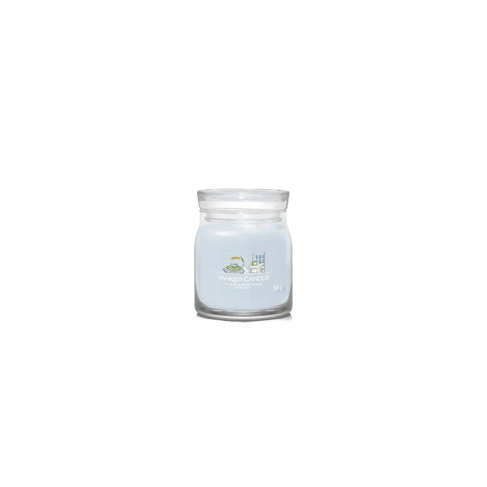 YANKEE CANDLE Signature Średnia świeca w słoiku A CALM & QUIET PLACE 368g