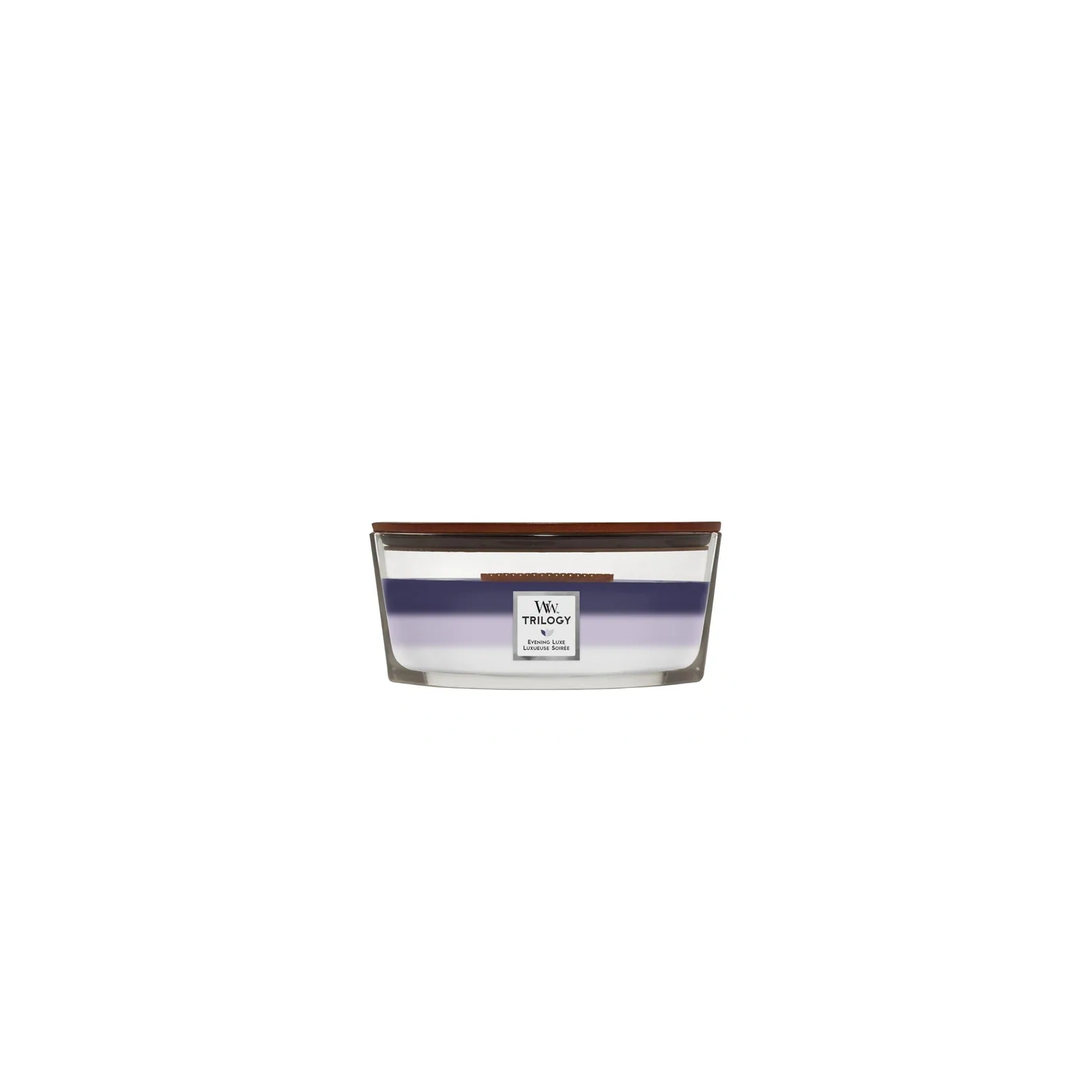 WOODWICK Hearthwick Trilogy świeca w słoiku elipsa EVENING LUXE 453g 